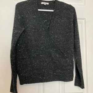 Madewell faux wrap sweater